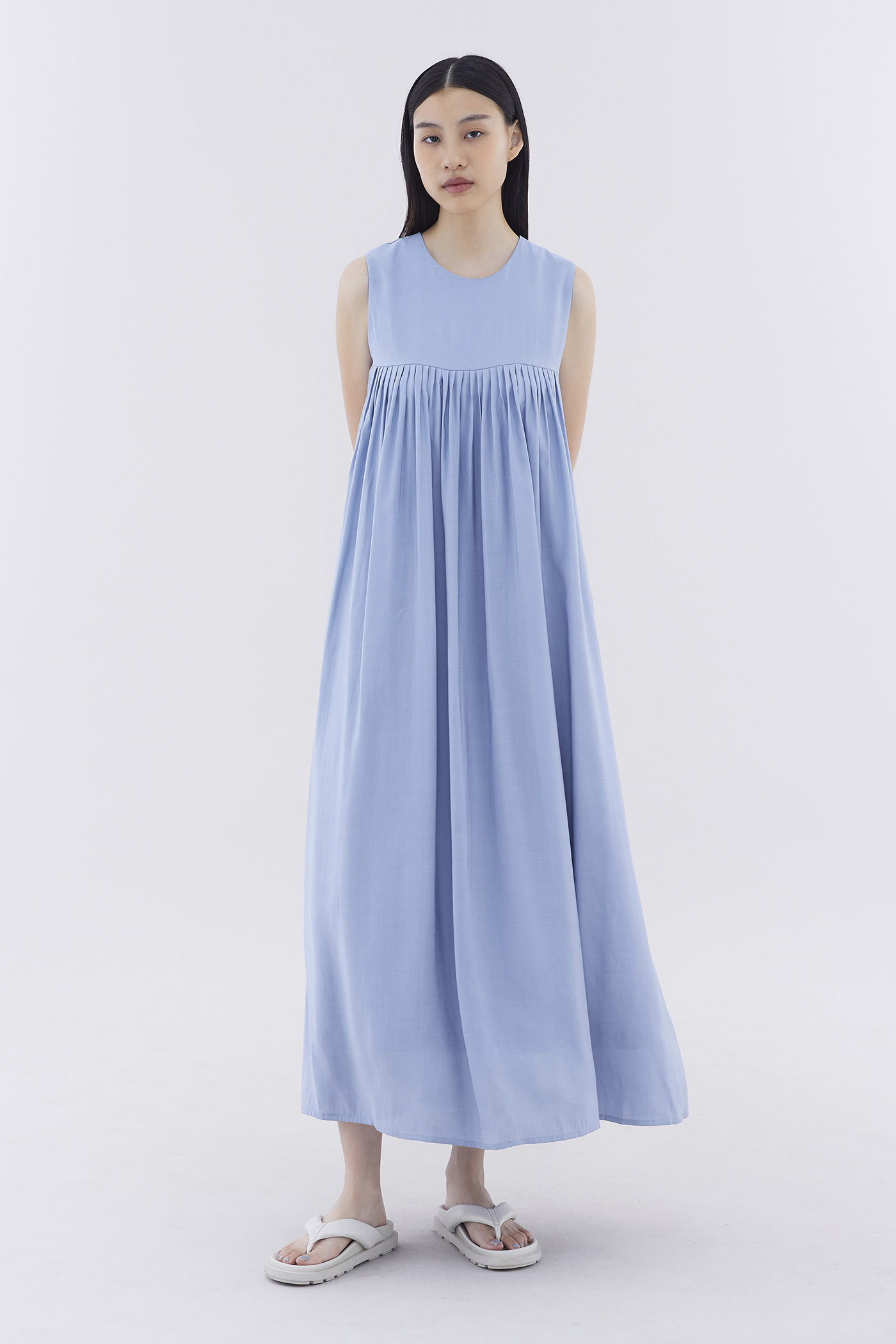 Rumiere Pleated Dress