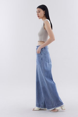 Rukaen Mid-Rise Straight Jeans