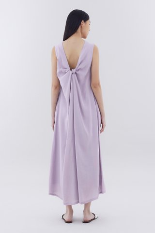 Zelia Drape Back Dress