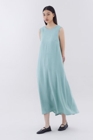 Zelia Drape Back Dress