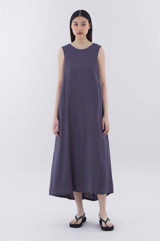 Zelia Drape Back Dress