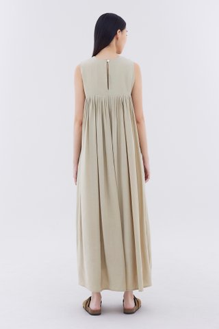 Rumiere Pleated Dress