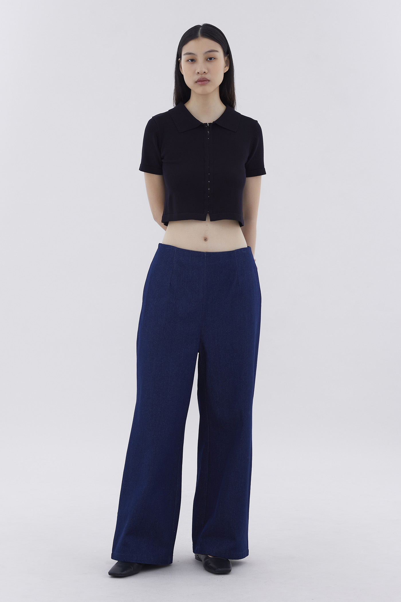 Languine High-Rise Denim Pants