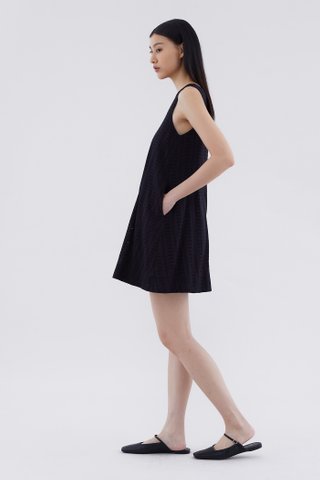 Herzal Broderie Shift Dress