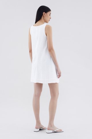 Herzal Broderie Shift Dress