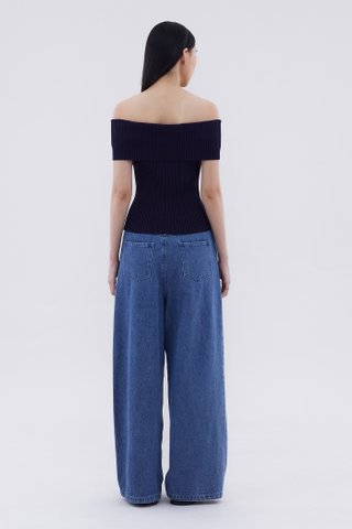 Danne Off-Shoulder Knit Top