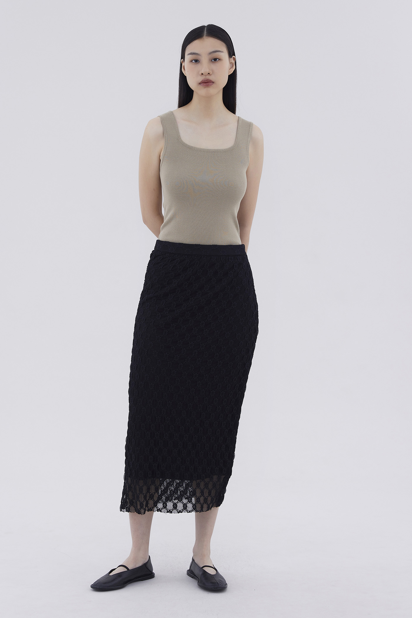 Elaria Straight Skirt