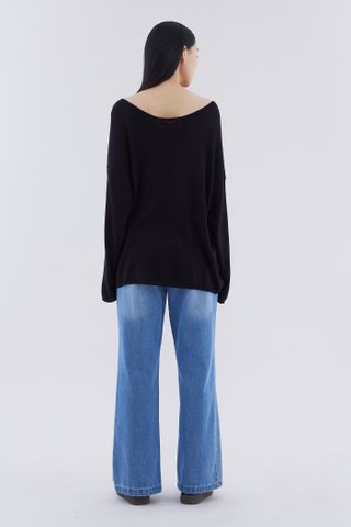 Charise Relaxed Knit Top