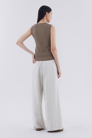 Joria Round Neck Knit Tank