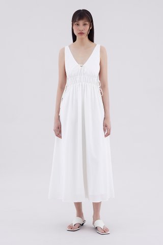 Leah Drawstring Dress