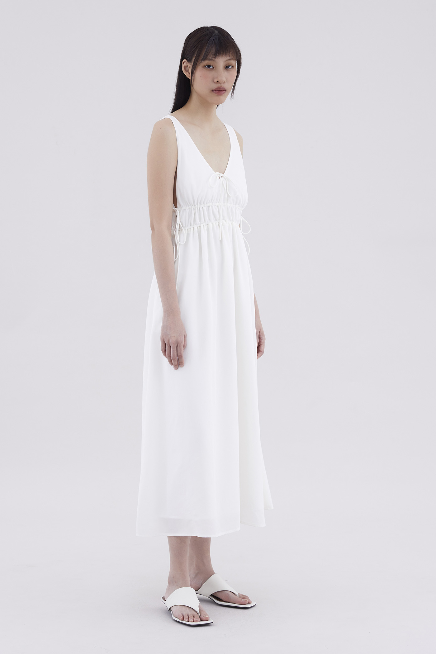 Leah Drawstring Dress