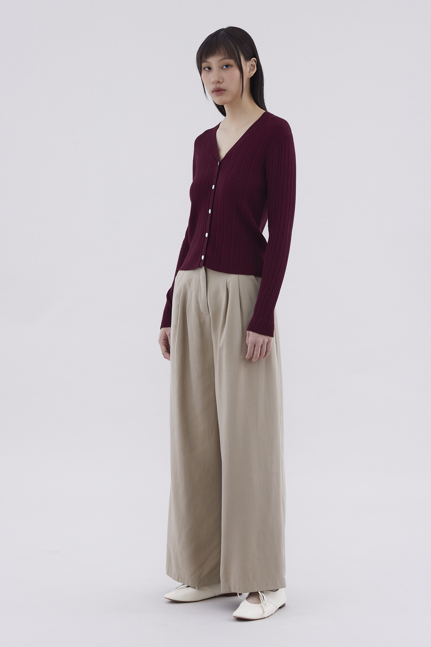 Hermaine High-Rise Double Pleat Pants