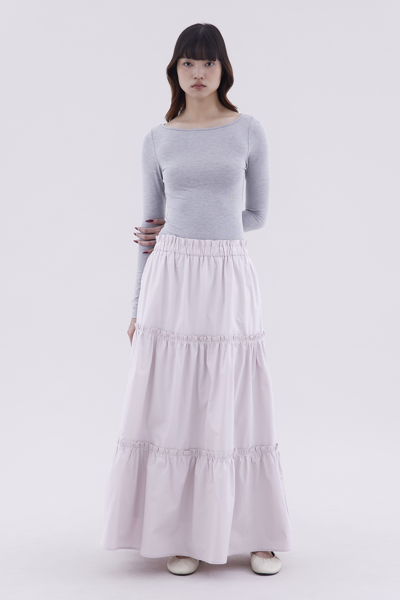 Aloura Ruch Tiered Skirt