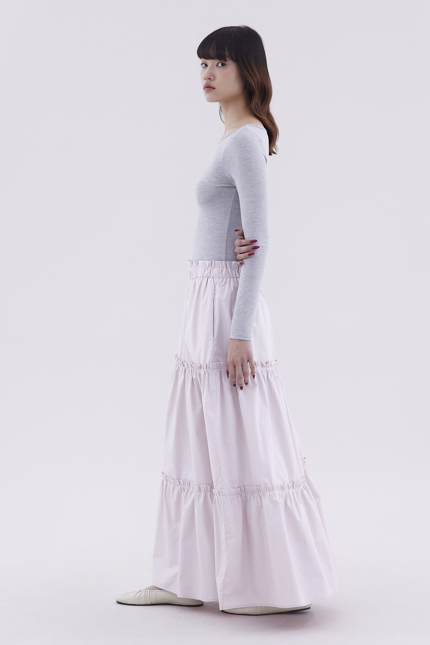 Aloura Ruch Tiered Skirt