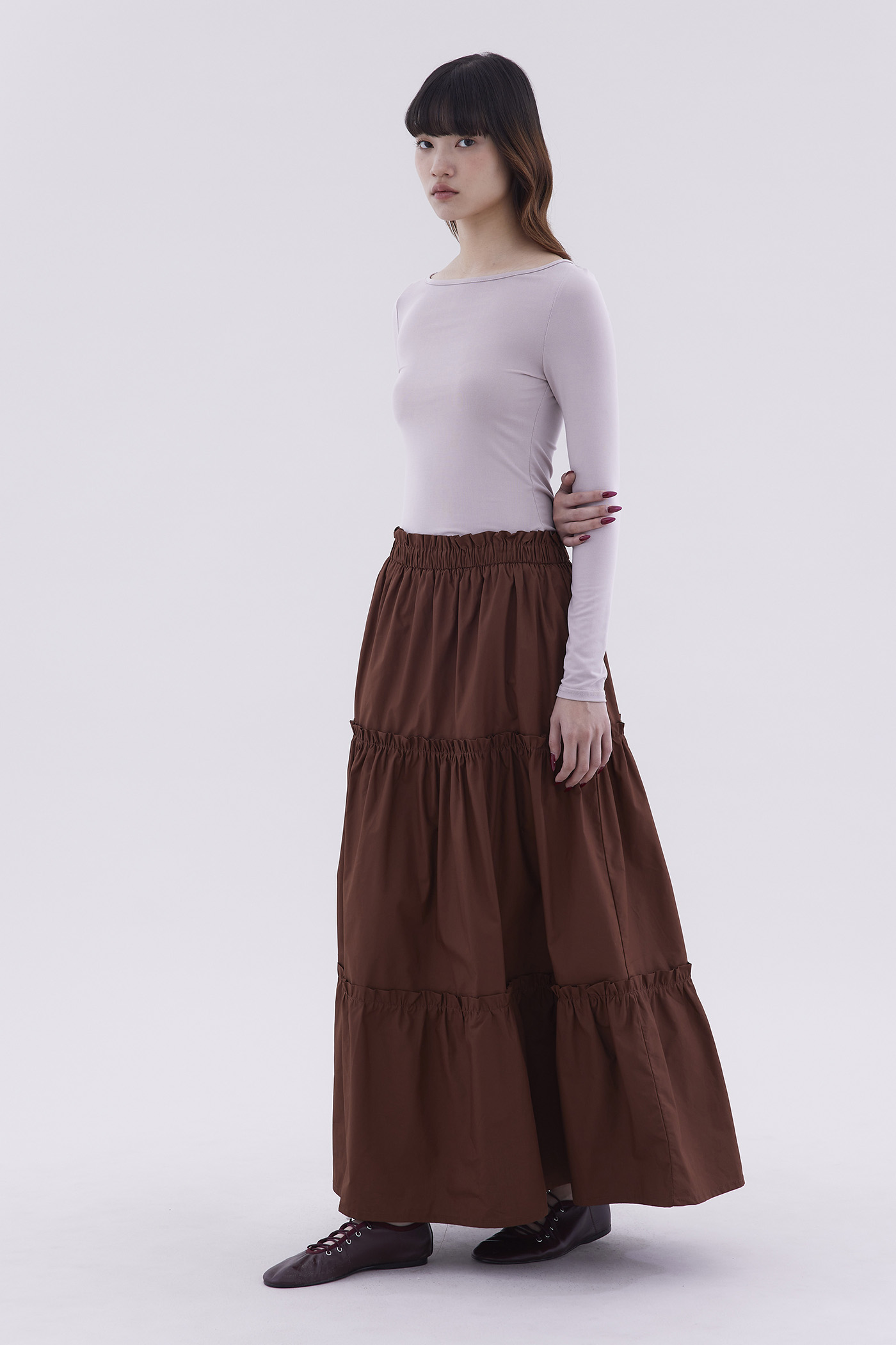 Aloura Ruch Tiered Skirt