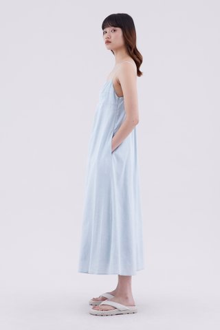 Odive Front-Pleat Dress