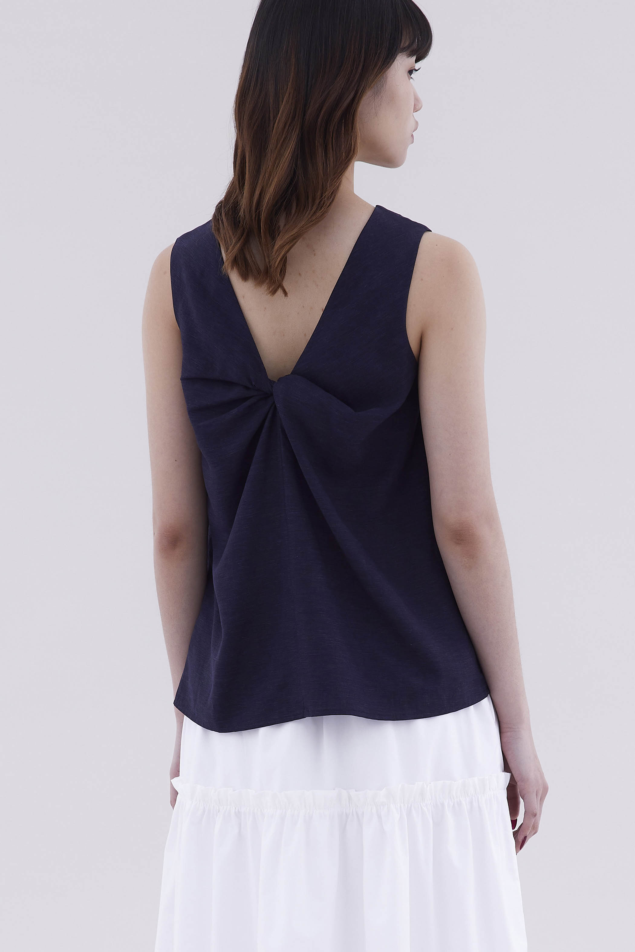 Jerusia Knot-Back Top