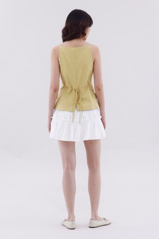 Tamie Straight Neck Waistcoat