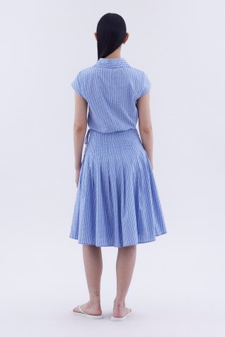 Loona Cap Sleeve Fitted Shirt