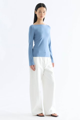 Kristen Boat Neck Top