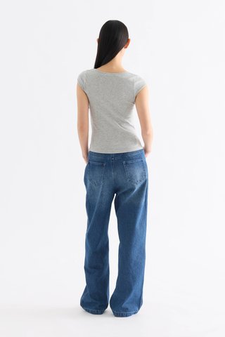 Dion Mid-Rise Straight Leg Jeans