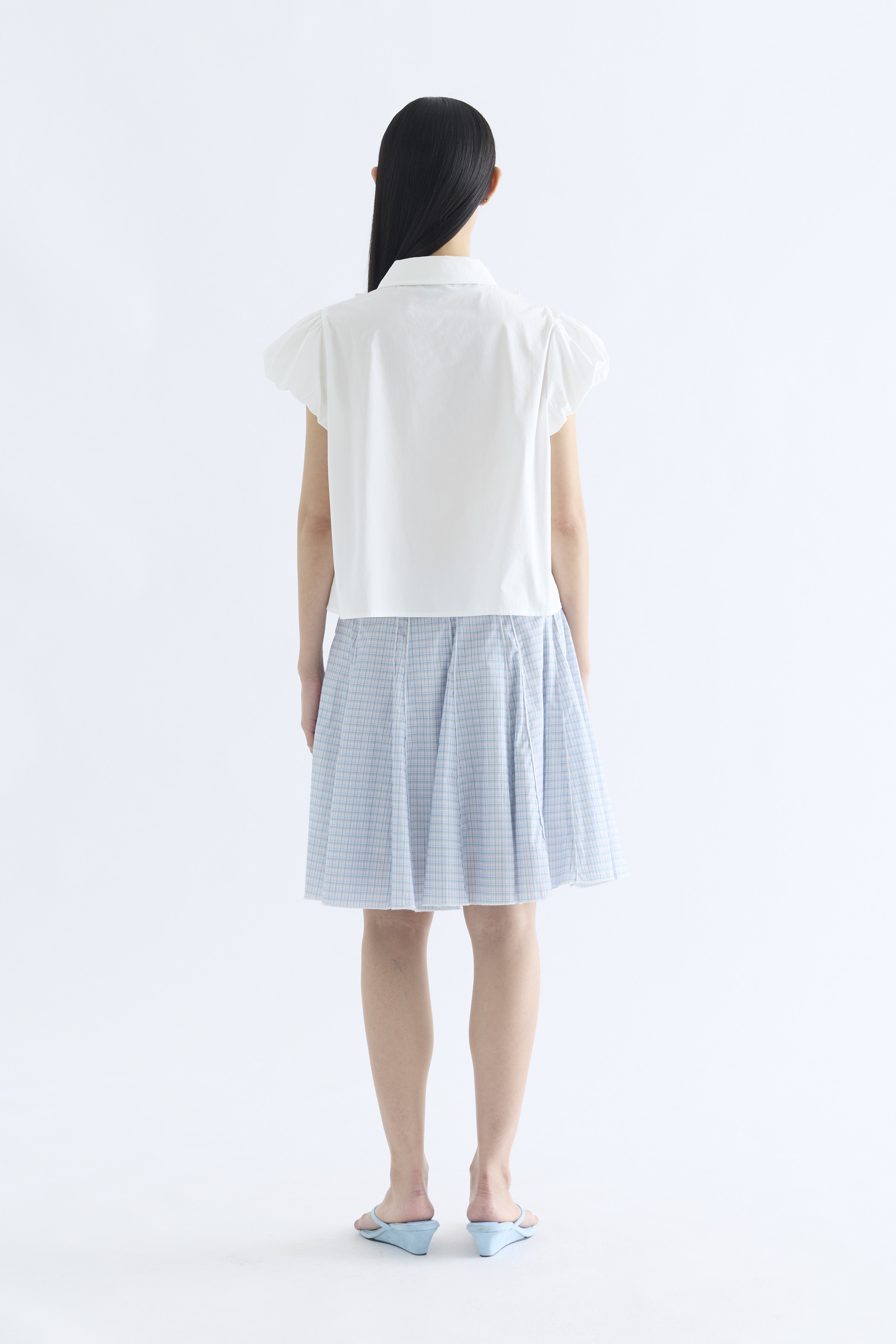 Sandy Petal Sleeve Blouse